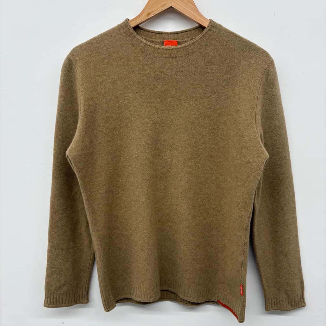 BOSS 보스 브라운 캐시미어 니트 남M 상품이미지2