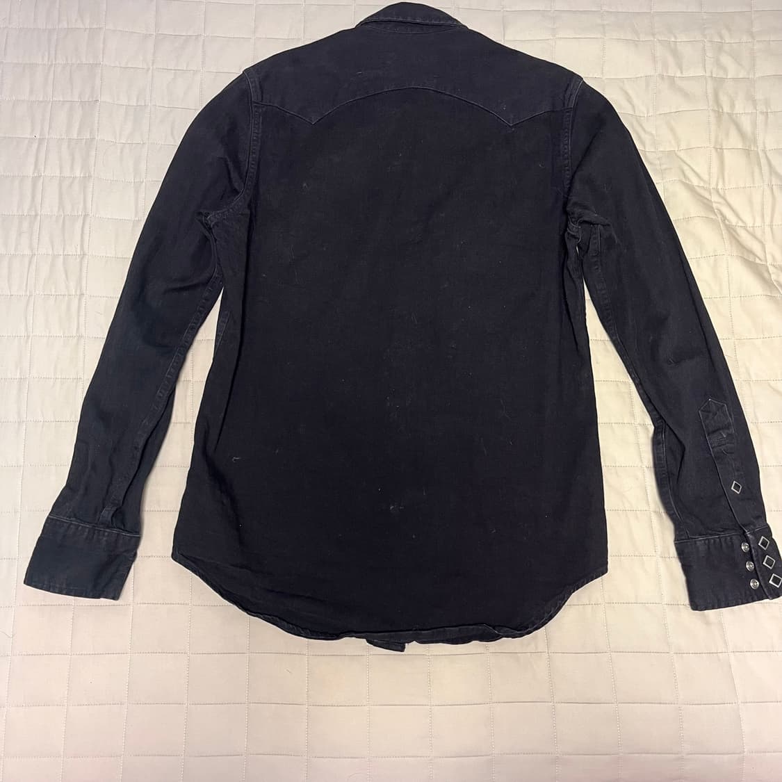 RRL 슬림핏 데님 웨스턴 셔츠 상품이미지2