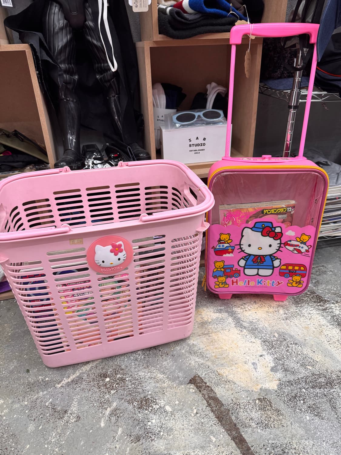빈티지 키티 모음 일괄 판매 바구니 캐리어 교구장 등 연필 맥토이 상품이미지1