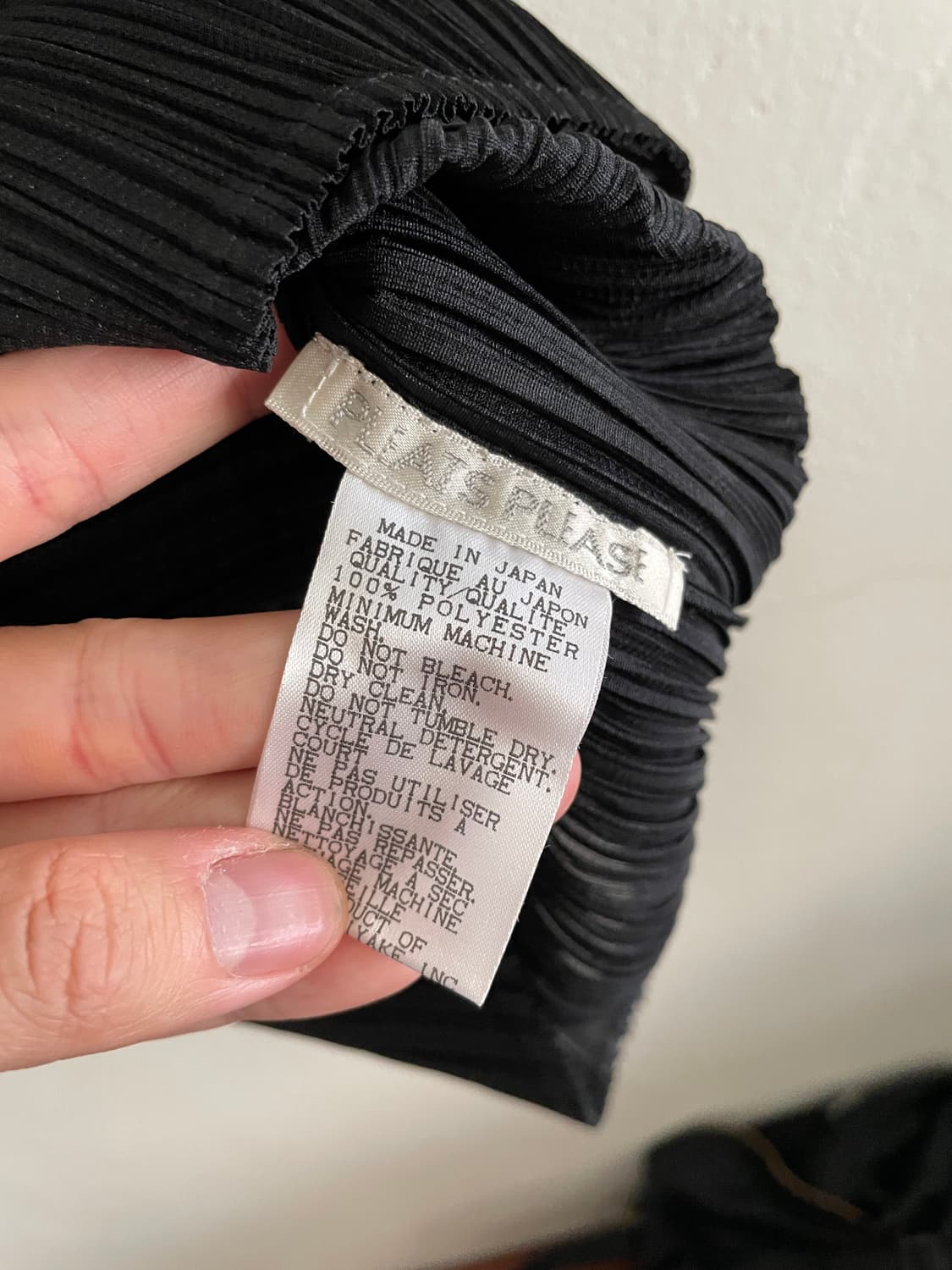 이세이미야케 플리츠플리즈 여성 슬리브 나시 민소매 상품이미지2