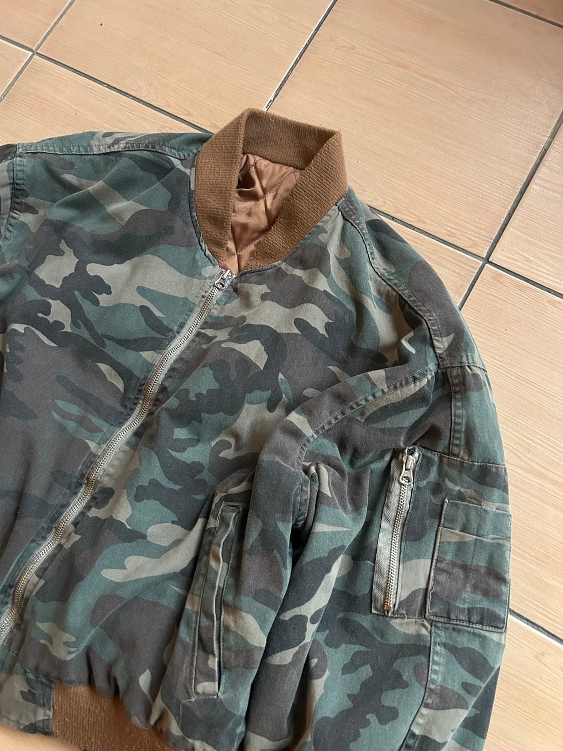 Vintage camo Ma-1  상품이미지2