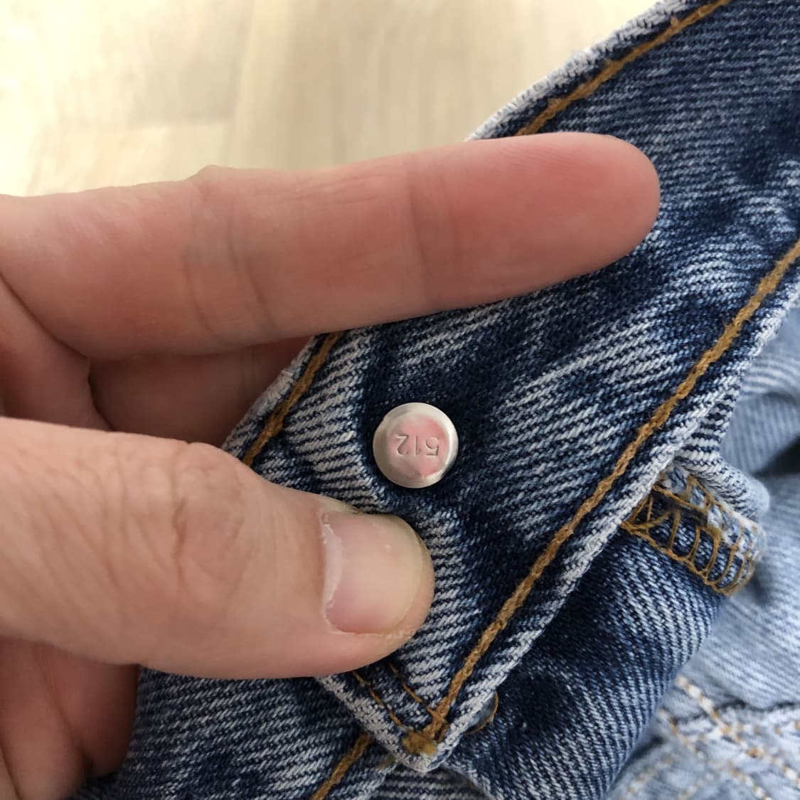 (36) 90's 리바이스 미국제 550 릴렉스드핏 연청 데님 상품이미지6