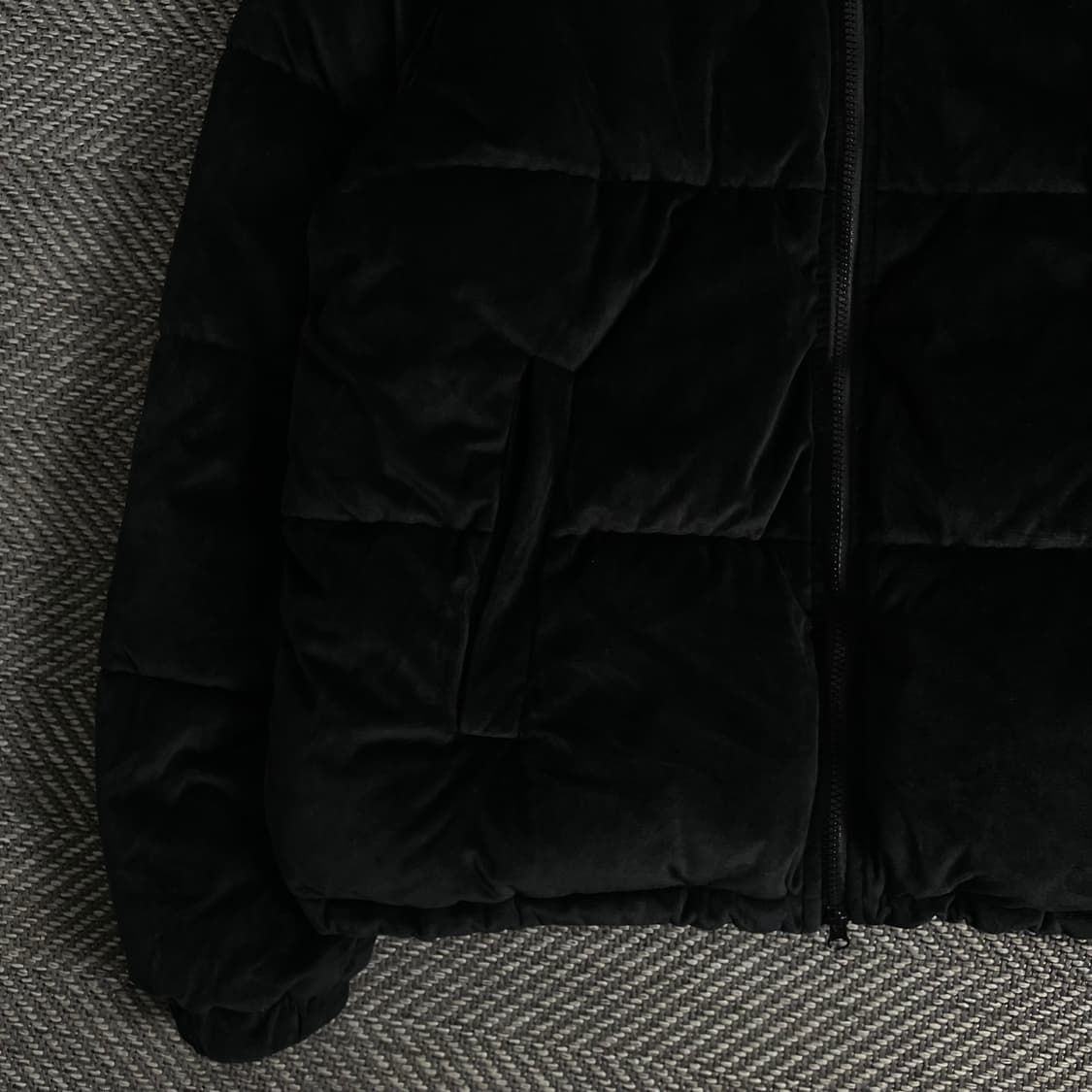 DAVID CEHN 빈티지 벨벳 푸퍼 패딩y 2982 상품이미지4