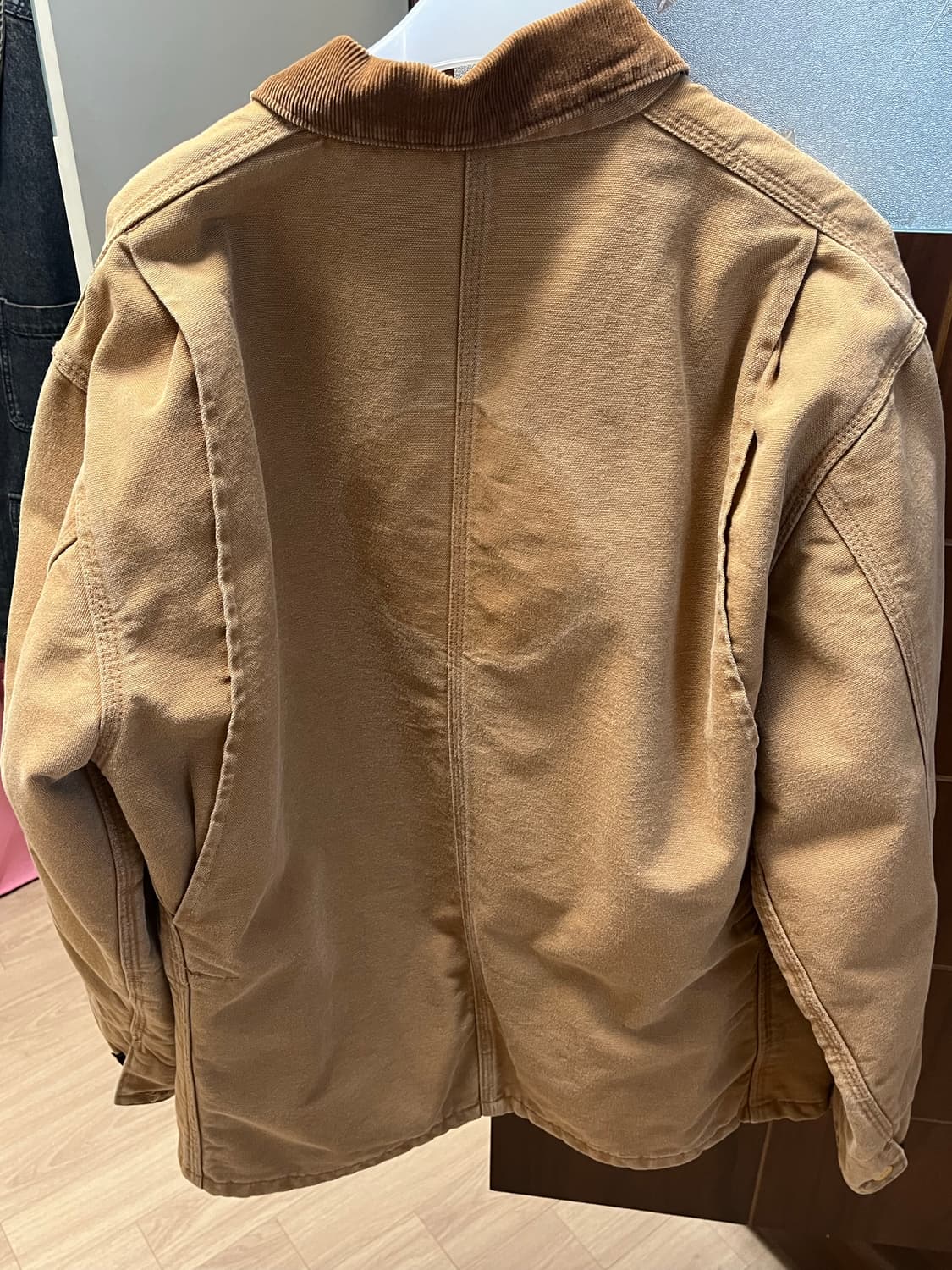 90s made in USA 칼하트 초어자켓 상품이미지3