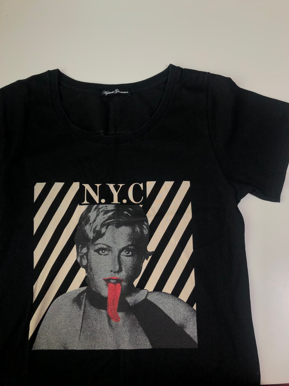 HYSTERIC GLAMOUR NYC 루즈핏 반팔티 상품이미지1