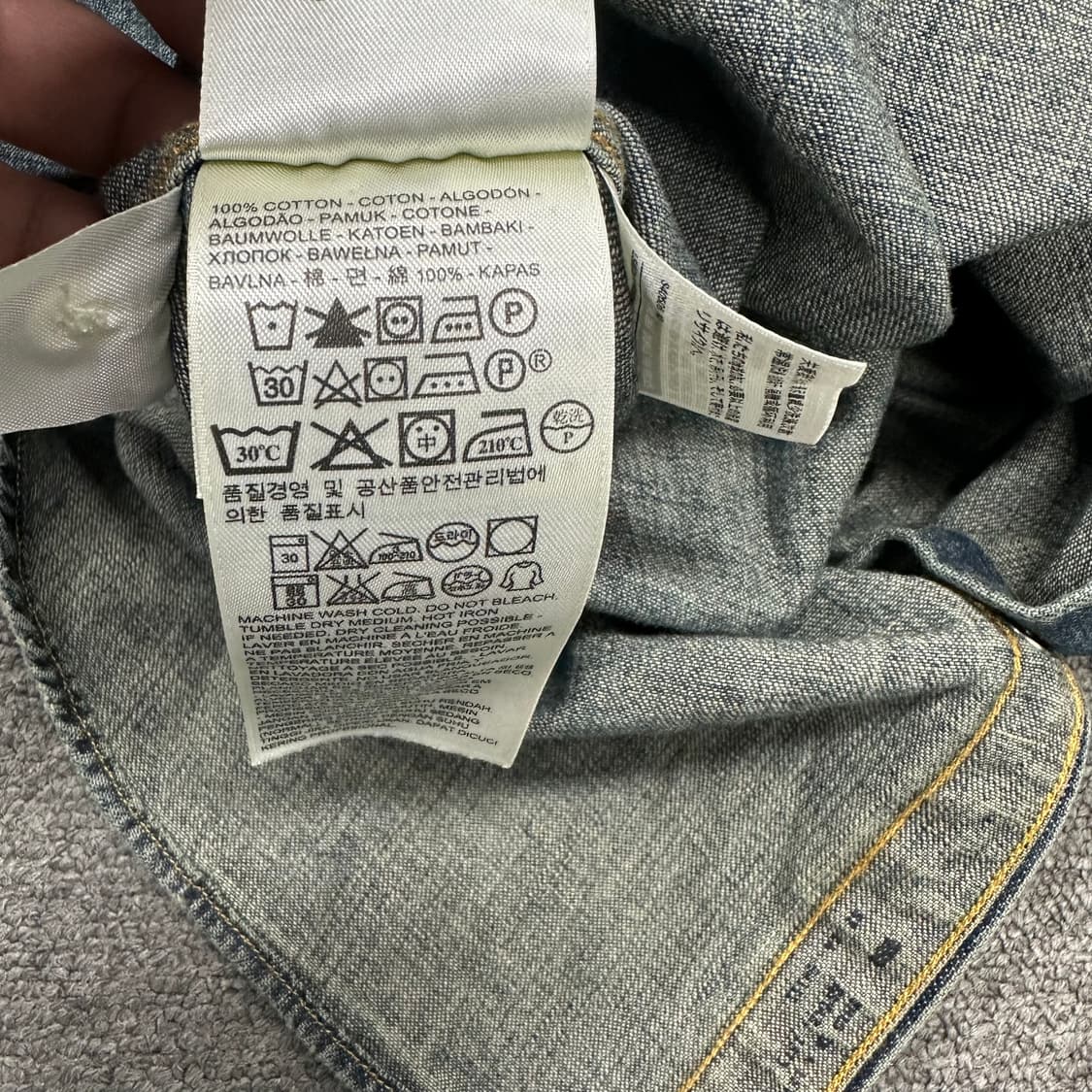 리바이스 웨스턴 셔츠 상품이미지5