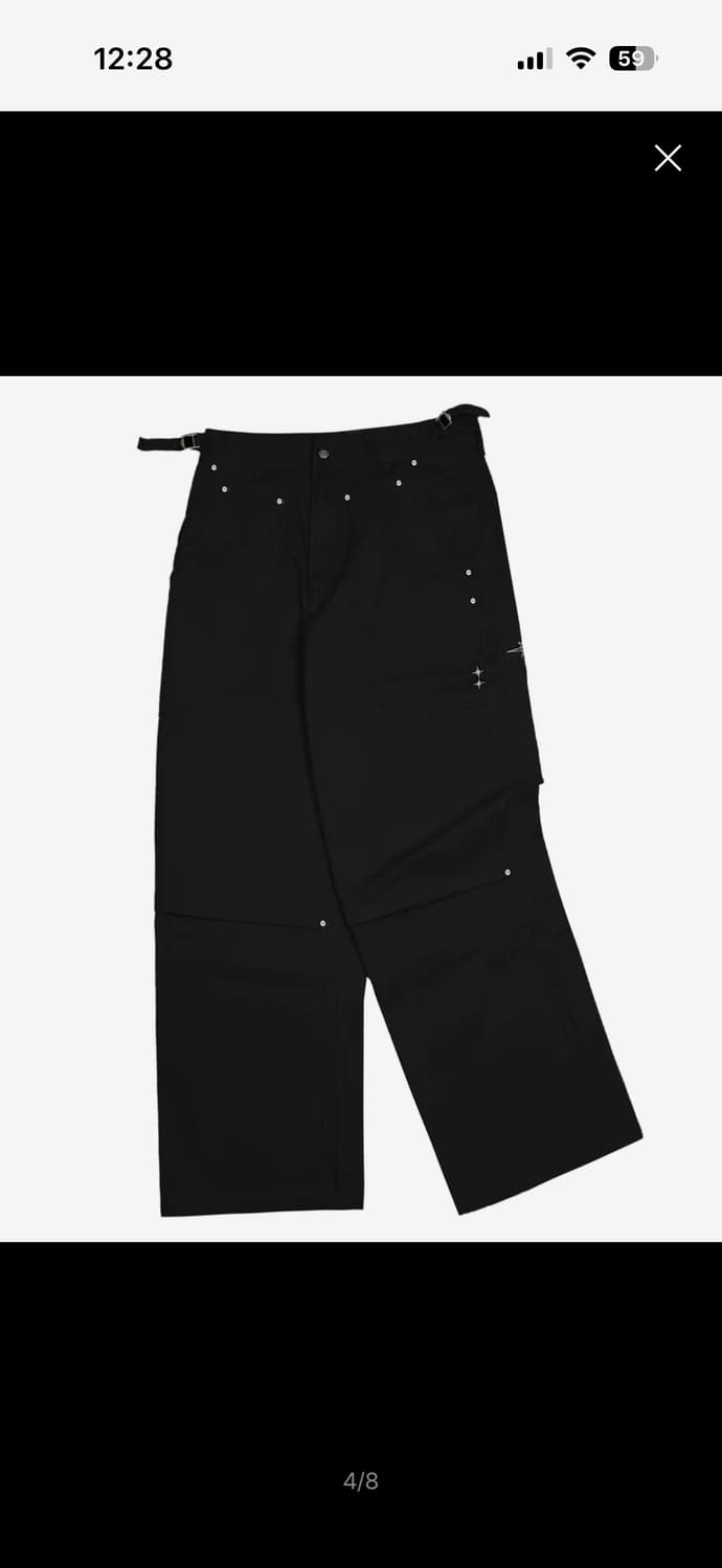 엑스톤즈 코튼 와이드 팬츠 상품이미지4