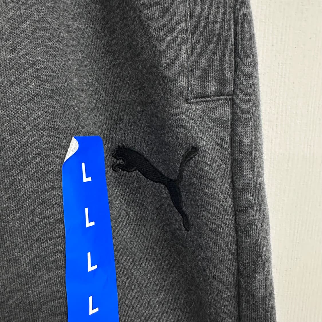 PUMA 남성 조거팬츠 차콜 L사이즈 32-34 (새상품) J23 상품이미지4