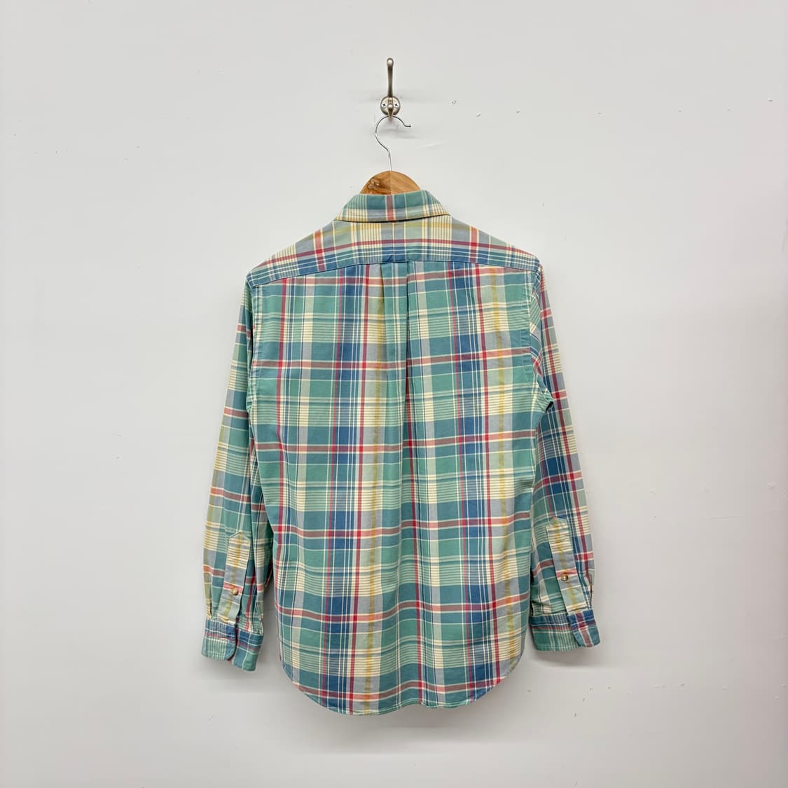 폴로 랄프로렌 멀티컬러 체크 셔츠 남M 상품이미지4