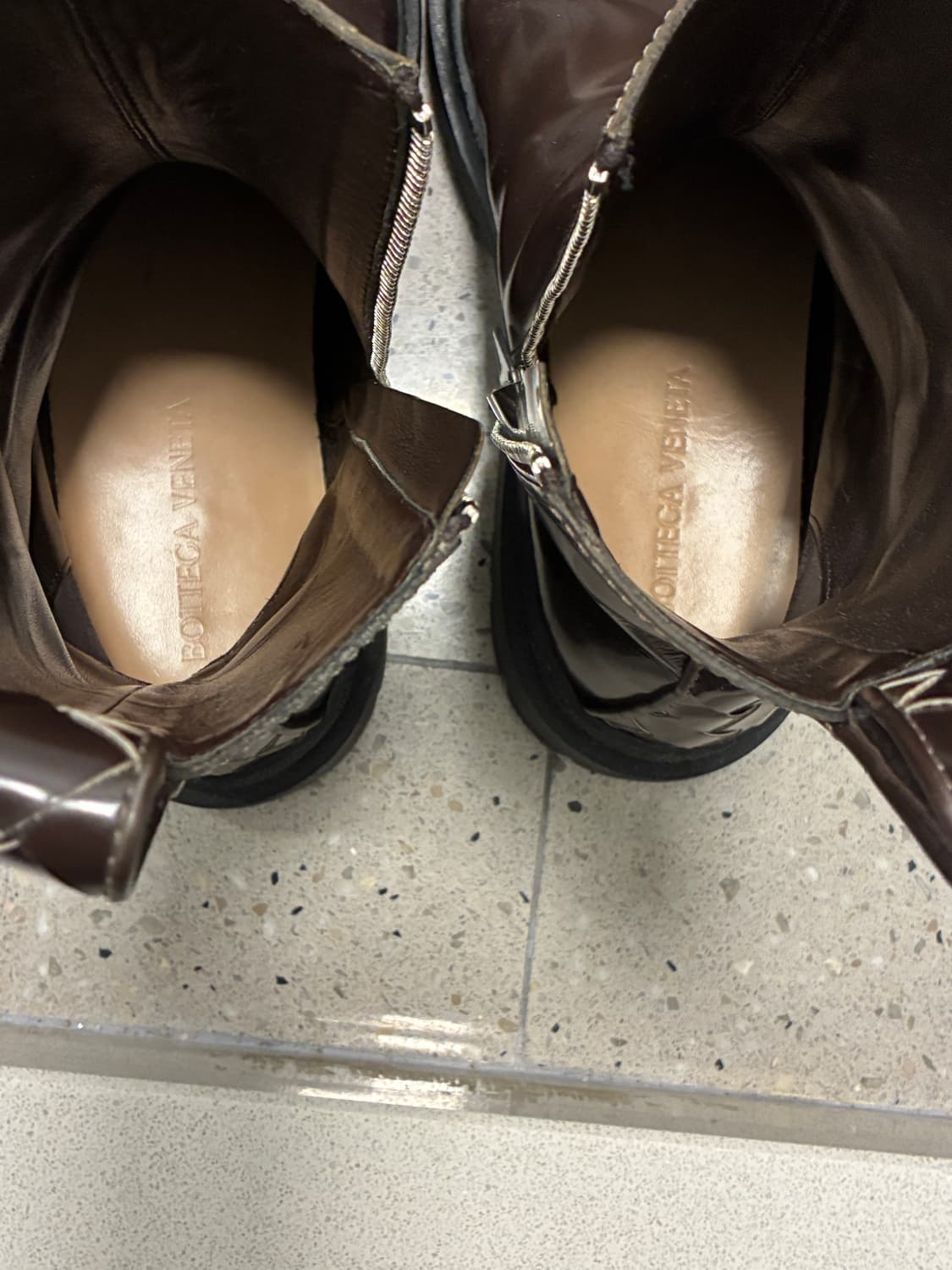 보테가 브라운 하이웨이 270 부츠 (박스O, 구매내역 인증O) 상품이미지5