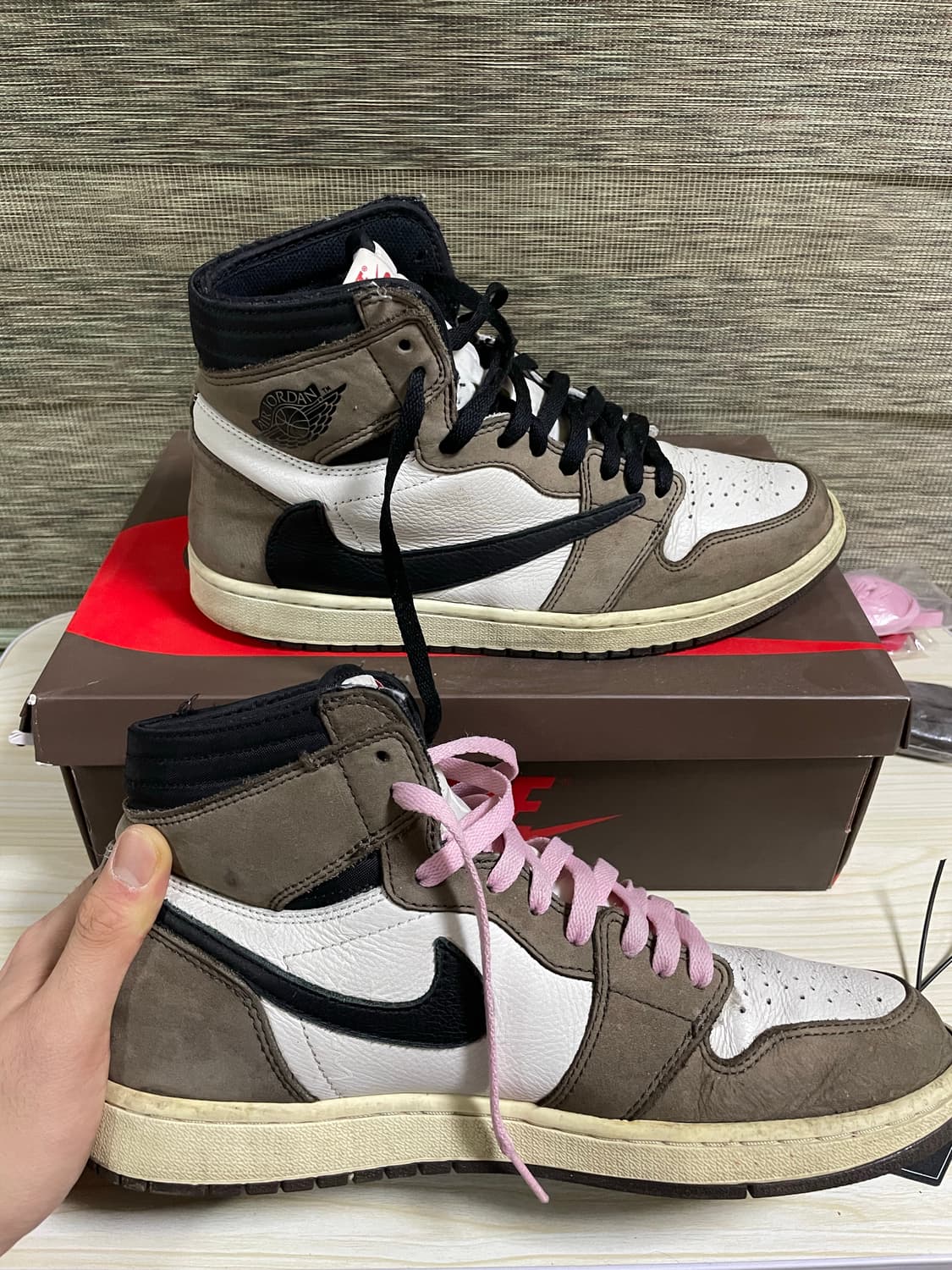 나이키 에어 조던1 트래비스 스캇 하이로우 OG 285 상품이미지4