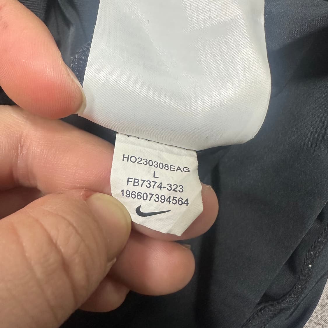✨ (바배) 나이키 드라이핏 기능성 블랙 반팔티  상품이미지5