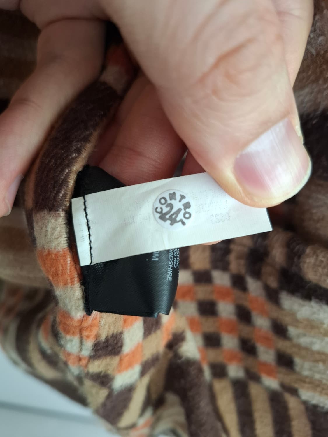 XL 더블알엘 레더 요크 패딩 빈티지 브라운 가죽 패치 퀼팅 자켓 상품이미지6