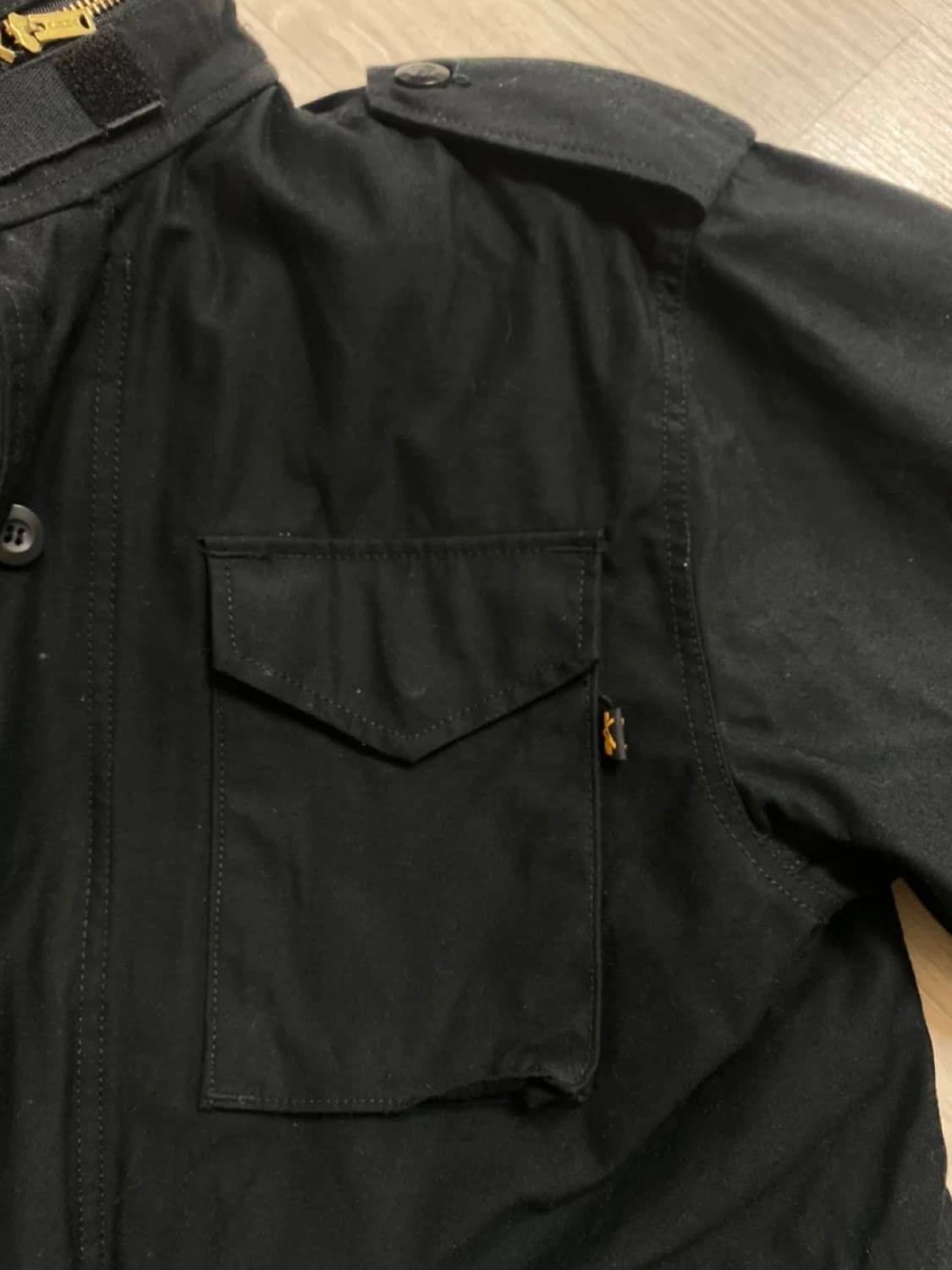 알파인더스트리 M-65 필드 자켓 블랙 alpha industries 상품이미지4