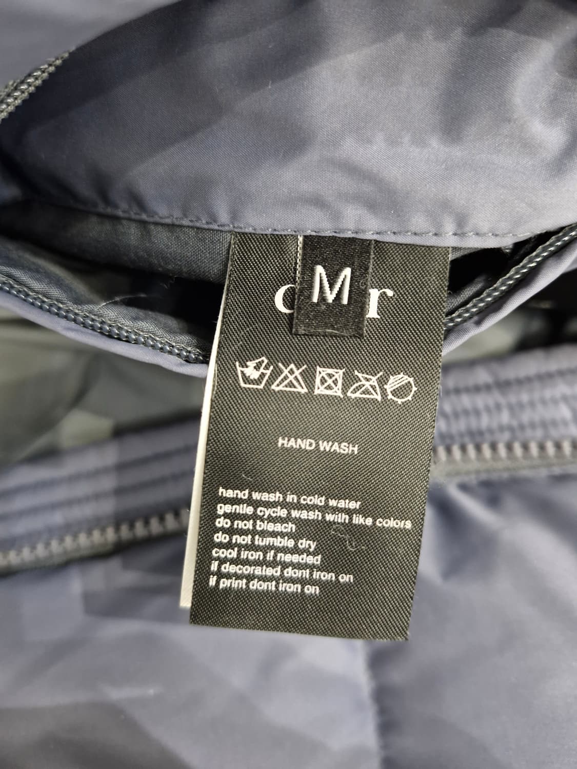 COOR 쿠어 구스다운 숏패딩 블루그레이(M) 상품이미지9