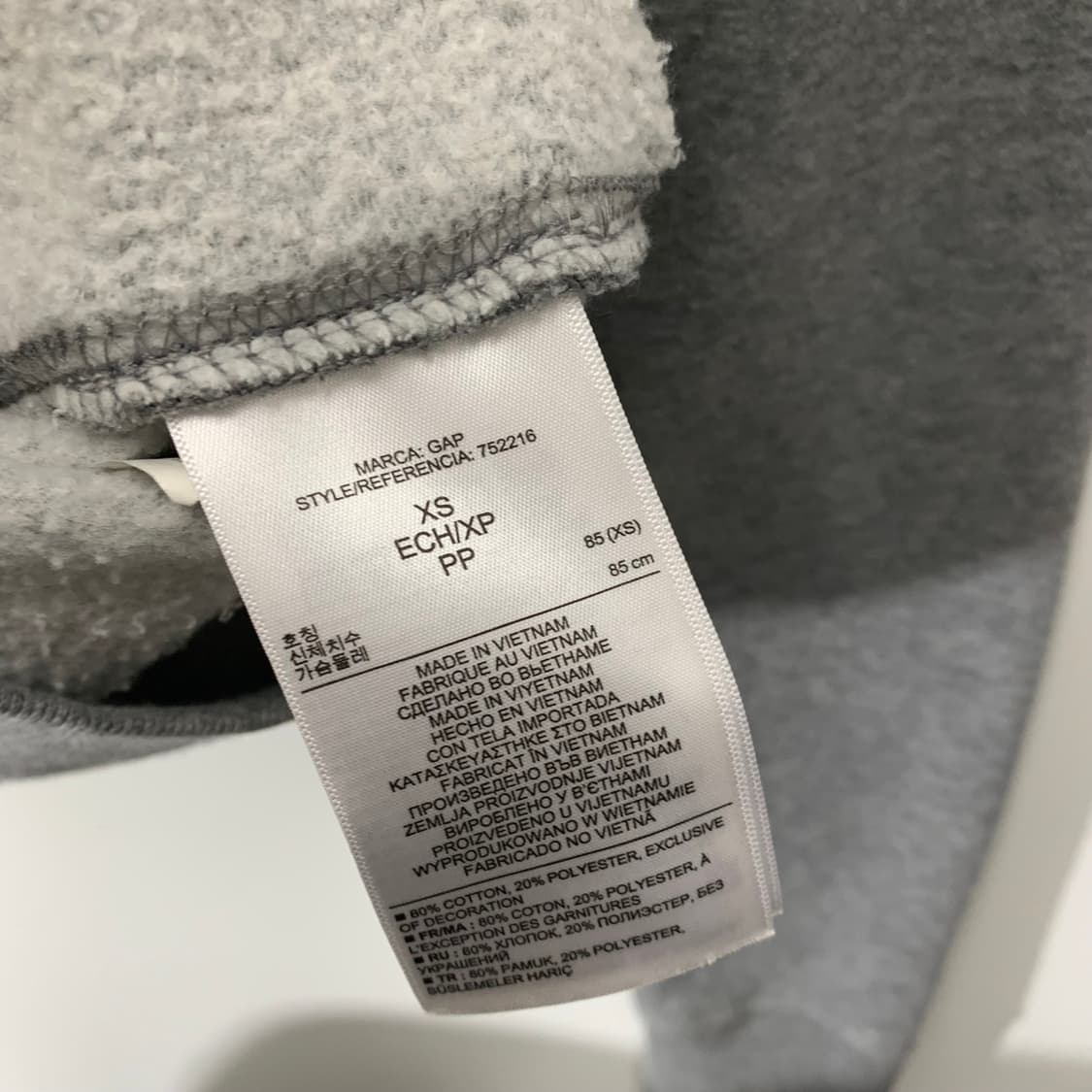 갭 우먼스 후드집업 상품이미지4