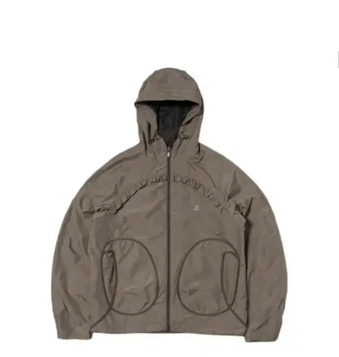 (구해요) 코이세이오 coyseio 러플 자켓 베이지 바람막이 상품이미지1