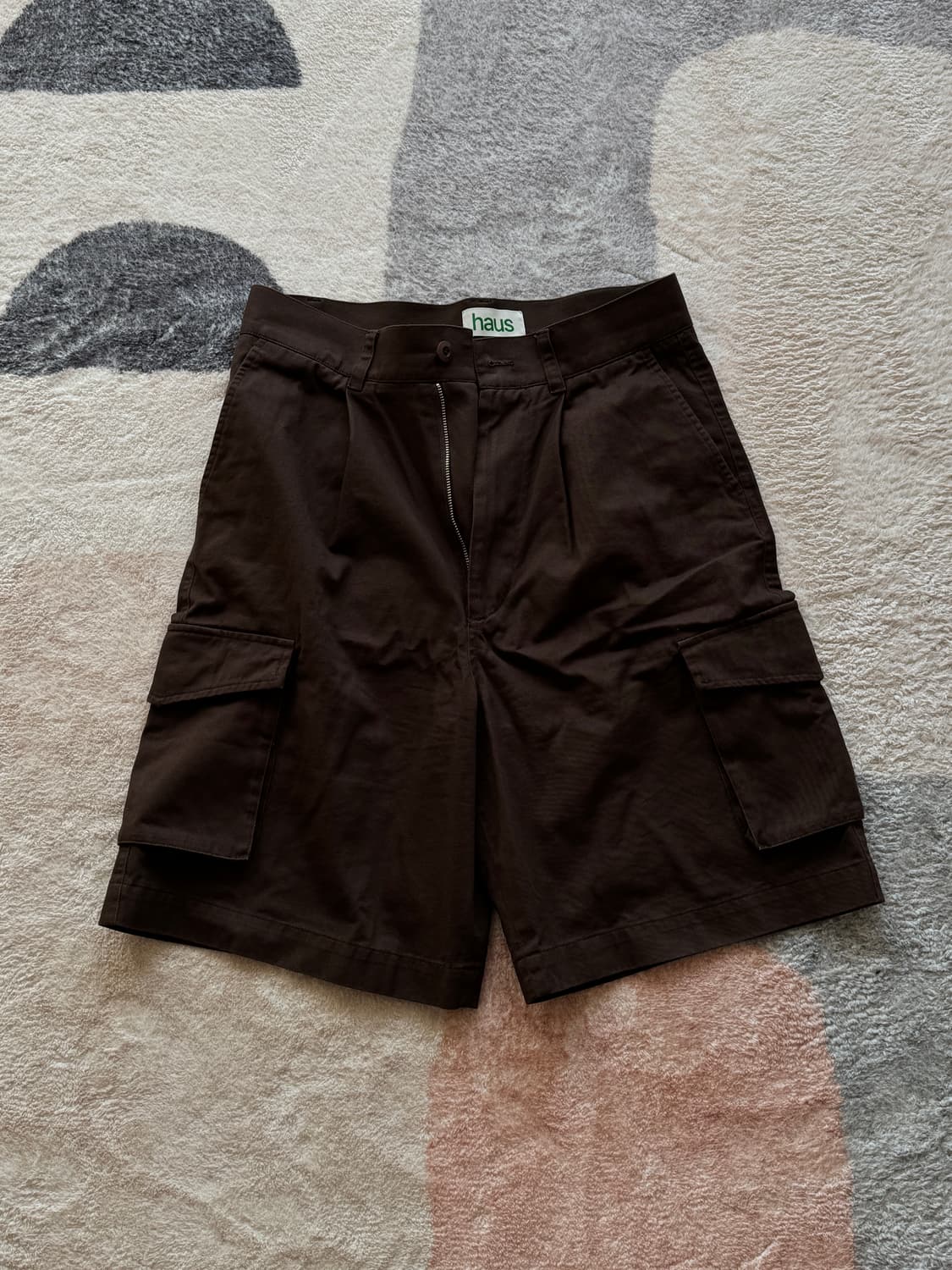 [M] Haus 로이어티 카고 하프 팬츠 상품이미지1