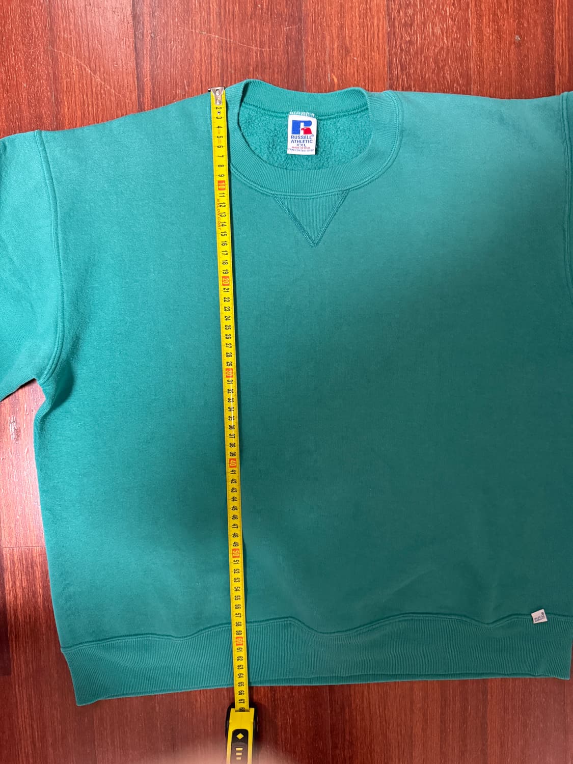 [XXL] 90s 러셀 에메랄드 그린 스웻셔츠 상품이미지4