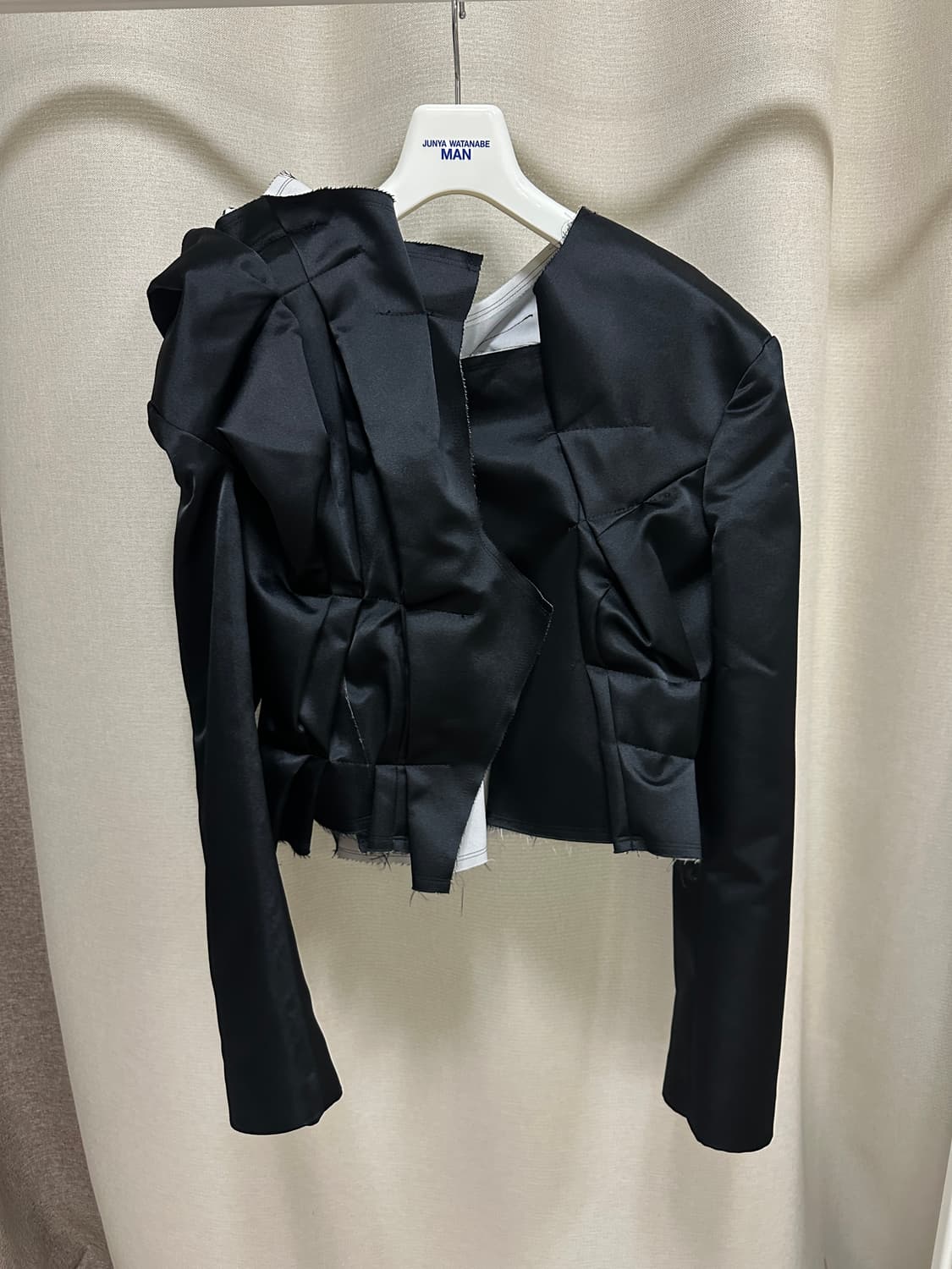 꼼데가르송 23FW 개더드 이펙트 레이어드 블레이저 재킷 상품이미지7