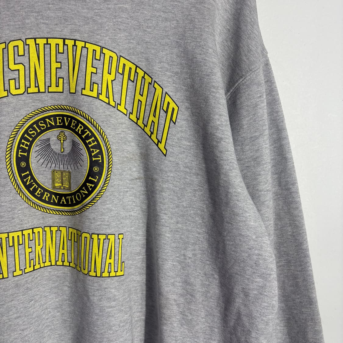 디스이즈네버댓 로고 맨투맨 스웨트셔츠 (무료배송) 상품이미지3