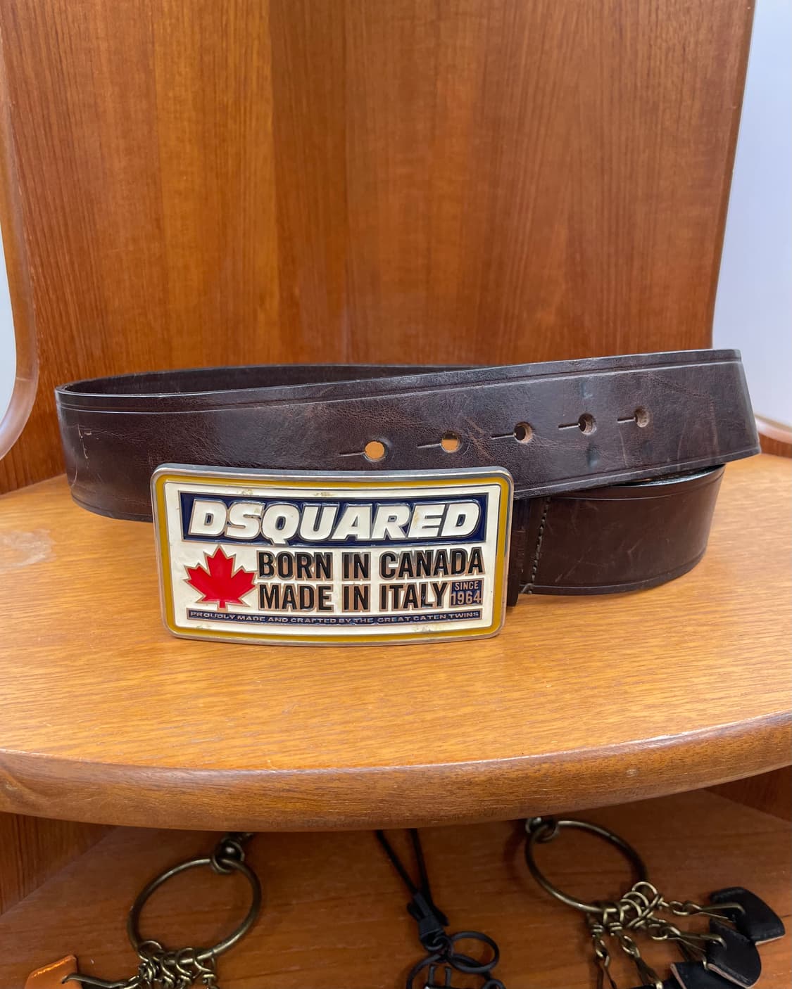 디스퀘어드 2 빅버클 벨트 상품이미지3