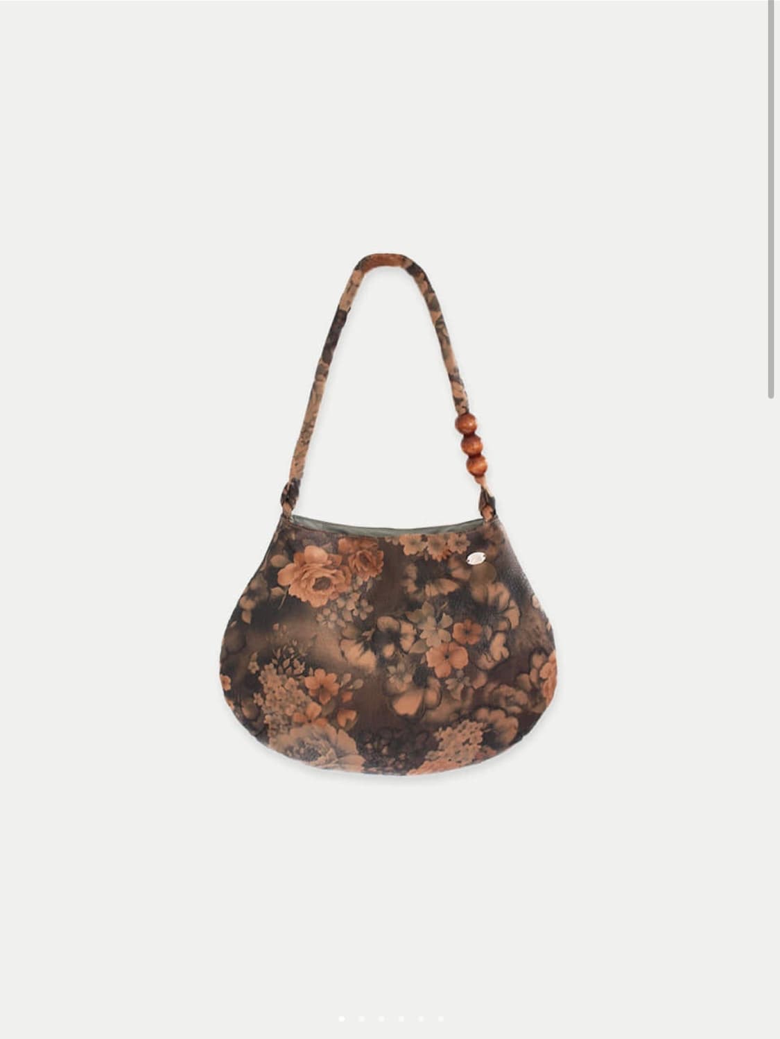 콜로신스  BOWL BAG FLOWER SANDY BROWN 상품이미지1
