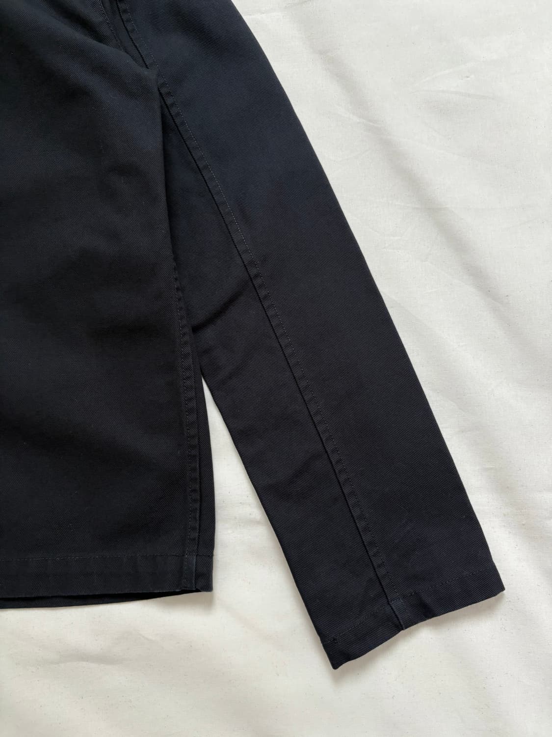 COEN shawl collar black cotton jacket  상품이미지5