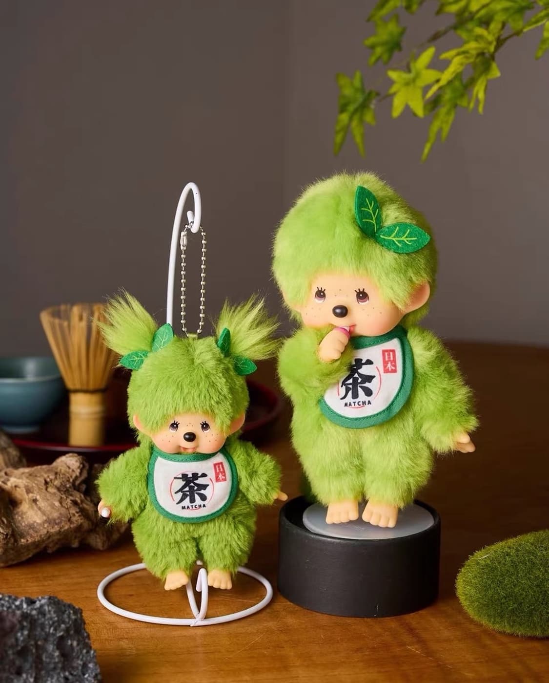몬치치 신상 말차 녹차 키링 인형 세트🍵 상품이미지1