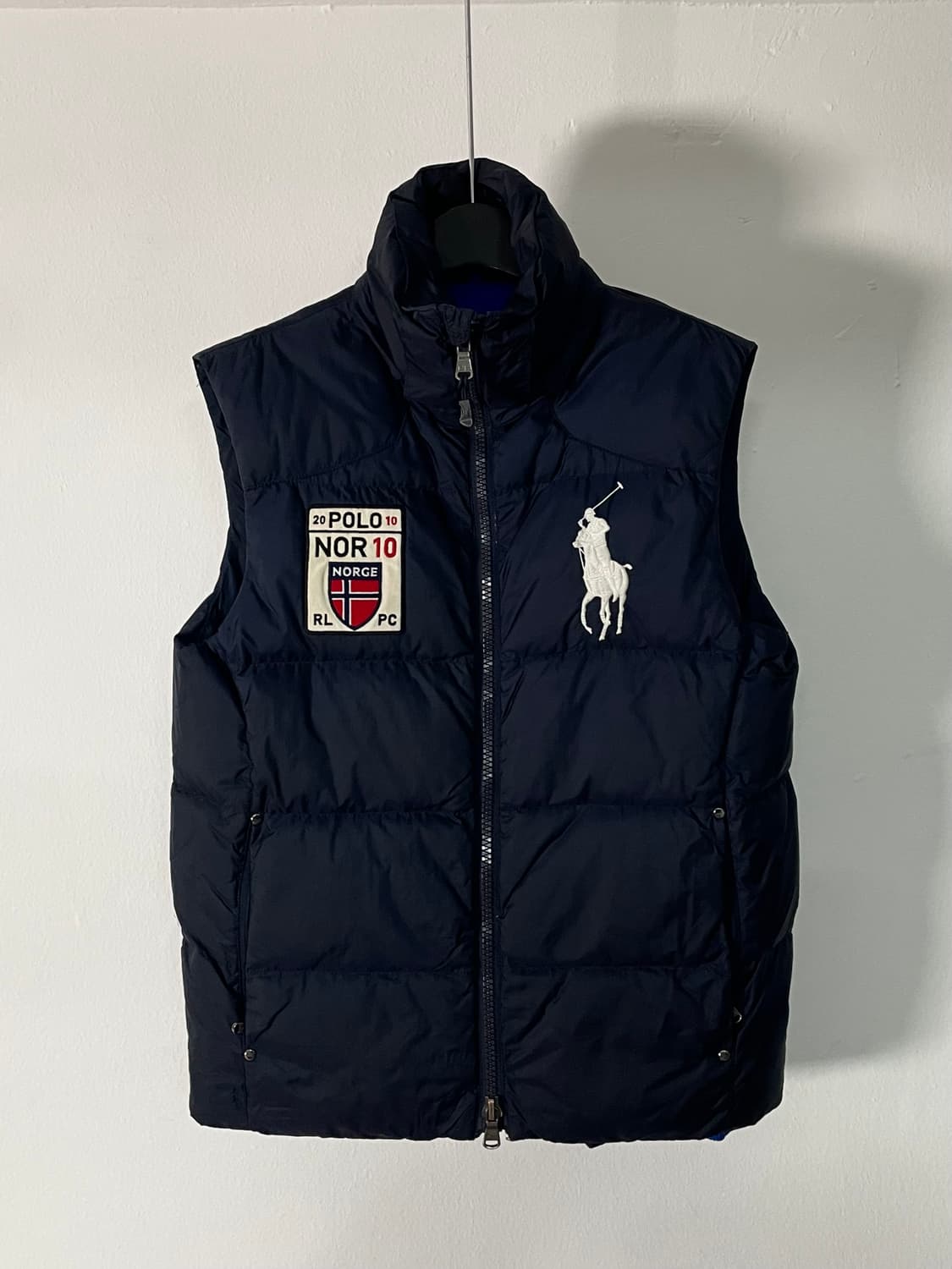 폴로 랄프로렌 노르웨이 빅포니 조끼패딩(on.03)   상품이미지1
