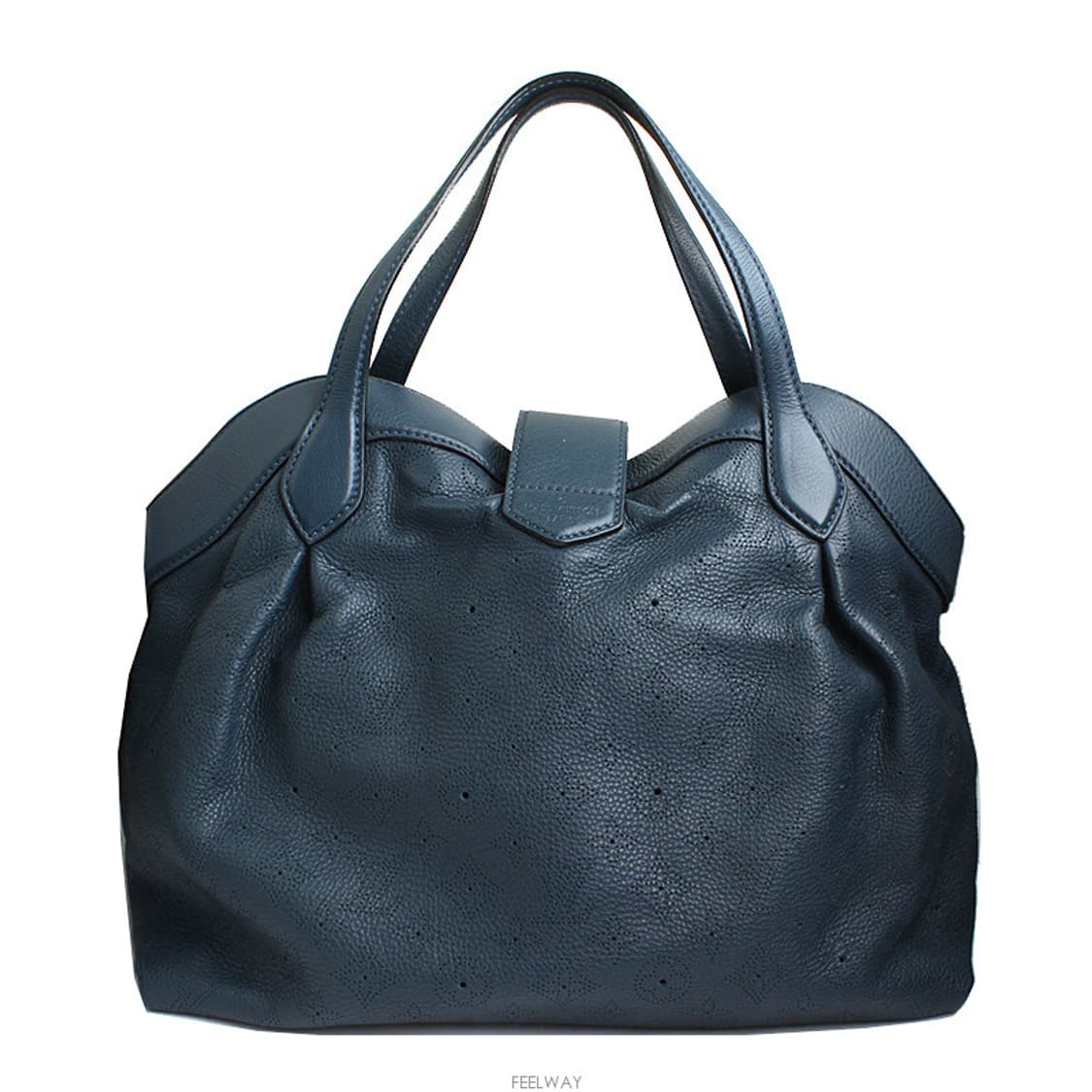 루이비통 마히나 금장 틸블루 토트백 상품이미지3