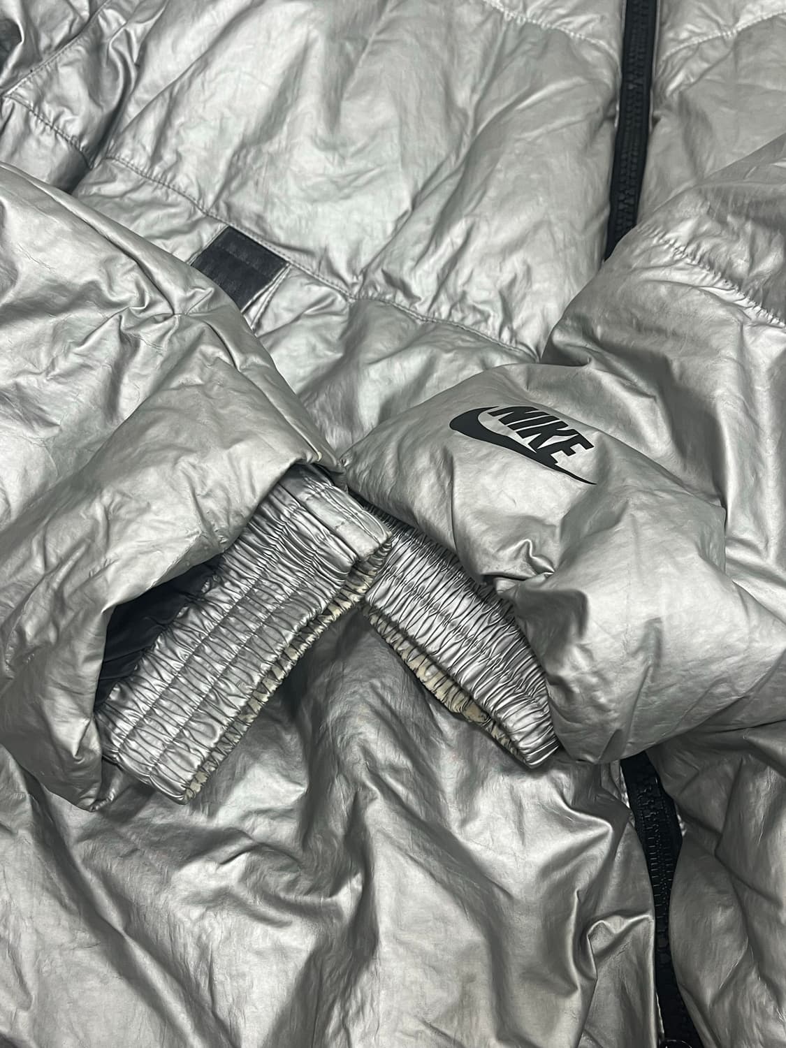 나이키 메탈 실버 덕다운 패딩 남성 L 100-105 상품이미지6