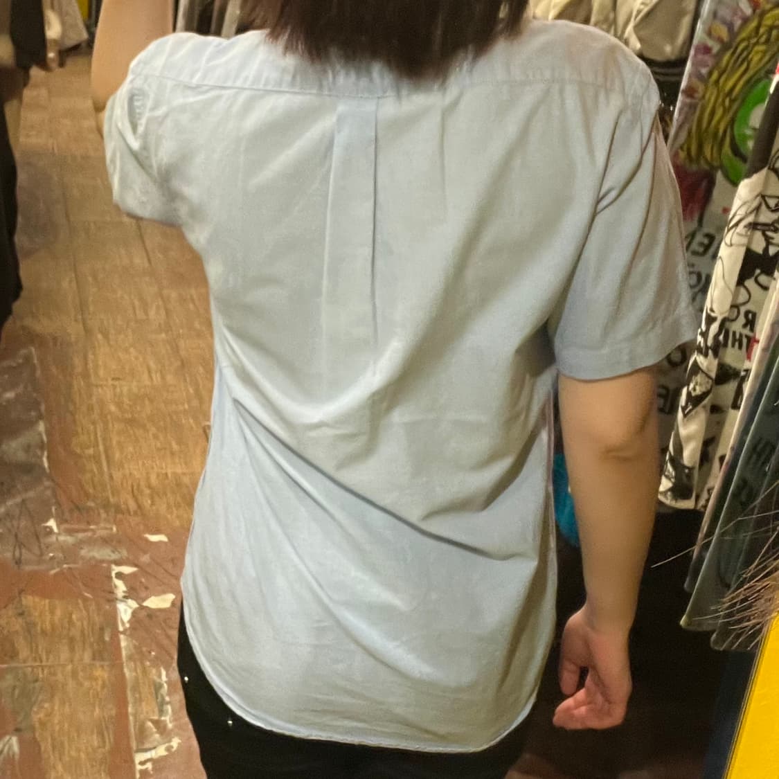 [HI] 폴로 반팔셔츠 연블루 상품이미지5