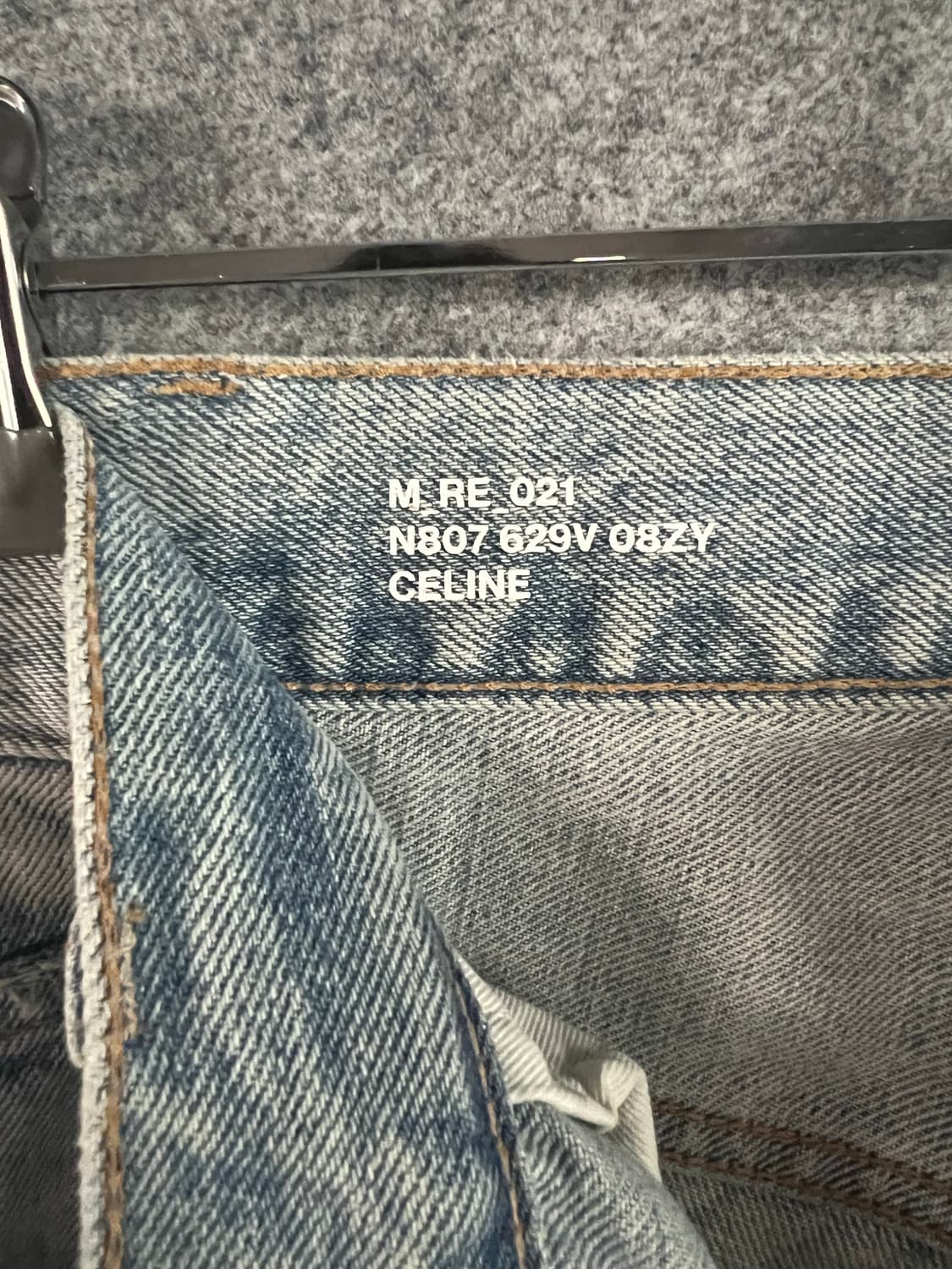 셀린느 남성 wesley 데님 팬츠 32사이즈 상품이미지1