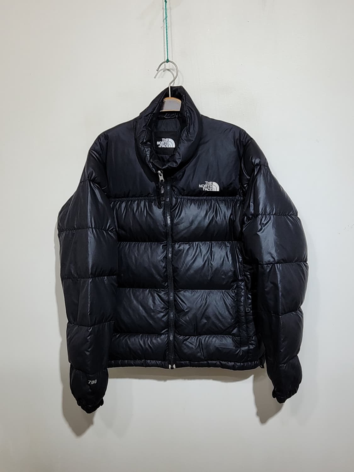 (L) 노스페이스 구스다운 눕시패딩 점퍼 블랙 거위털 700 자켓  상품이미지1