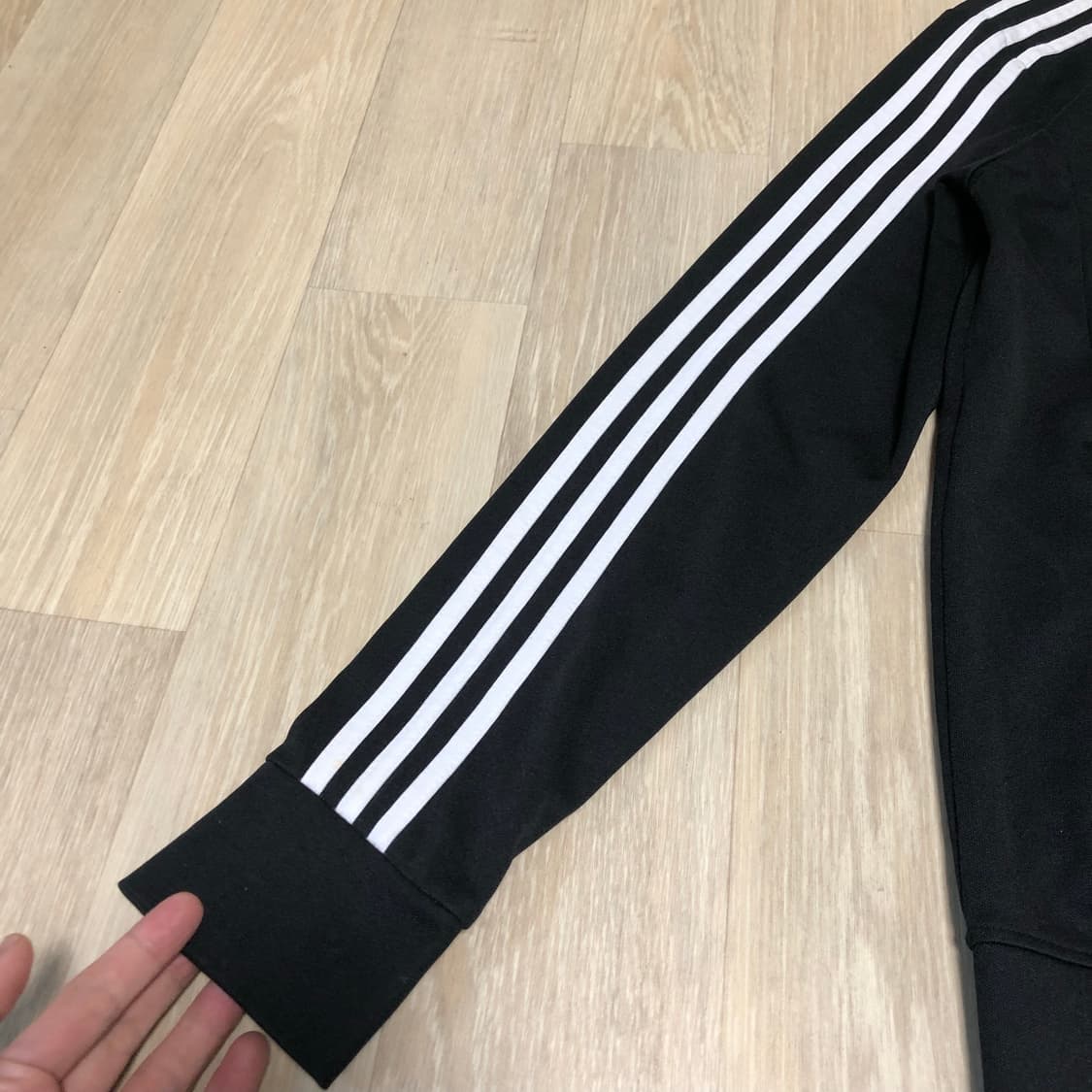 (90) 아디다스 adidas 유로파 TT 트랙탑 불꽃로고 져지 블랙 상품이미지2