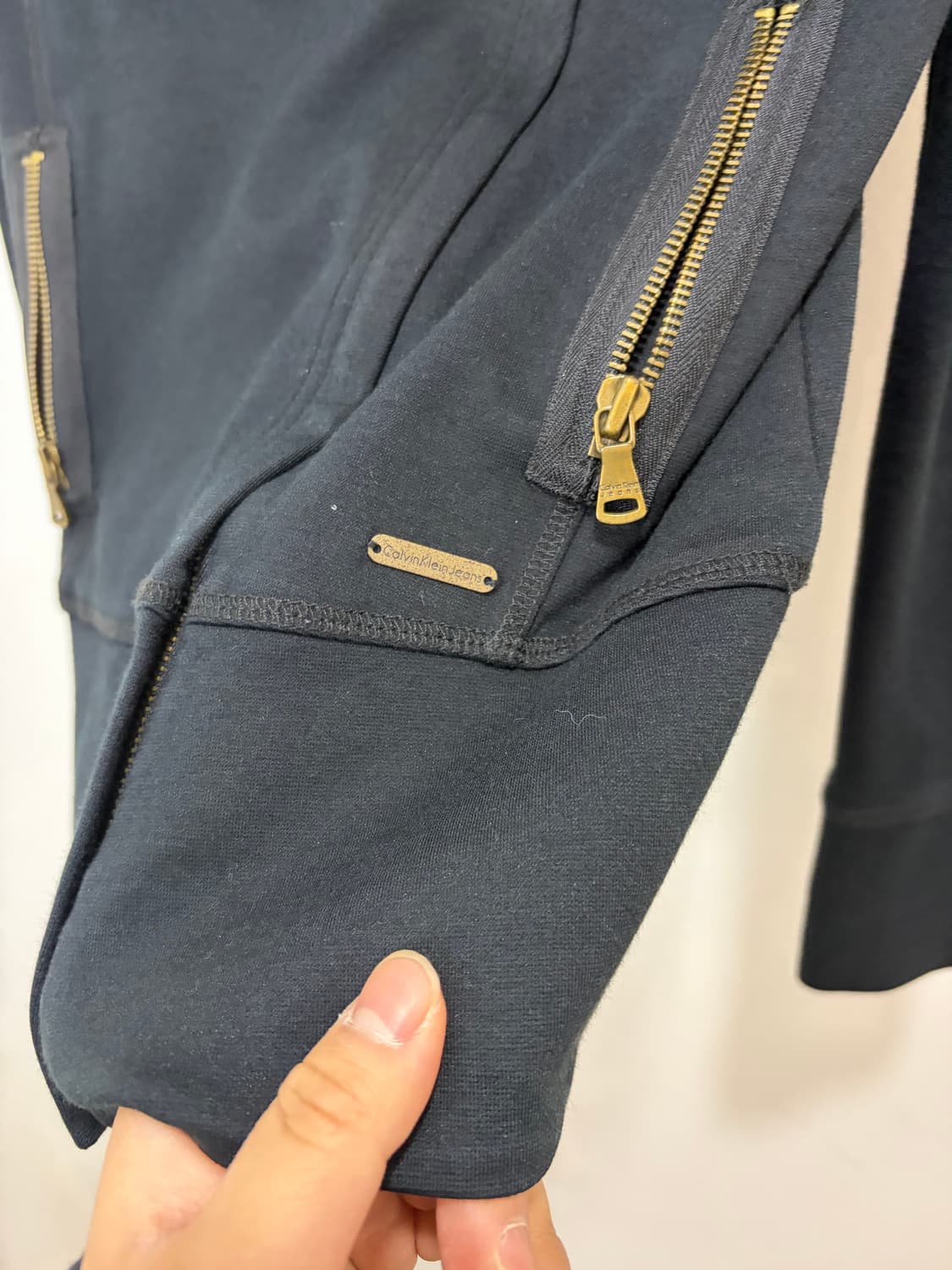 캘빈클라인 투웨이 코튼 라이더 자켓 상품이미지6