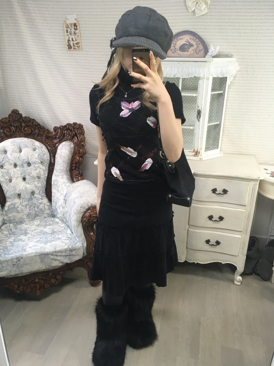 made in italy black archive puff knit 상품이미지3