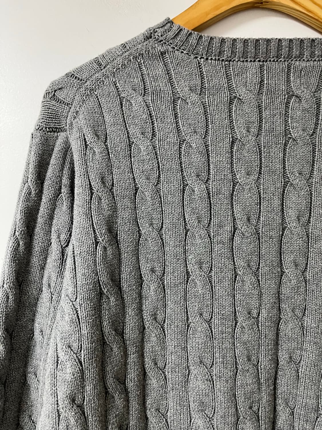 폴로 꽈베기 니트 폴로 케이블 니트 상품이미지5