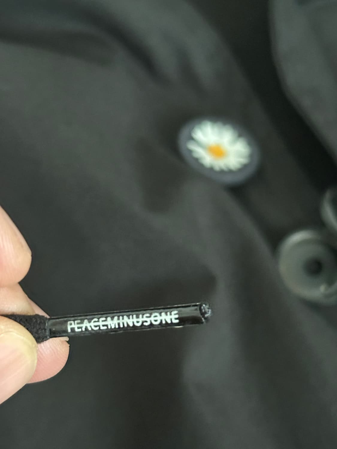 피스마이너스원 PEACEMINUSONE 불독 파카 블랙  상품이미지7