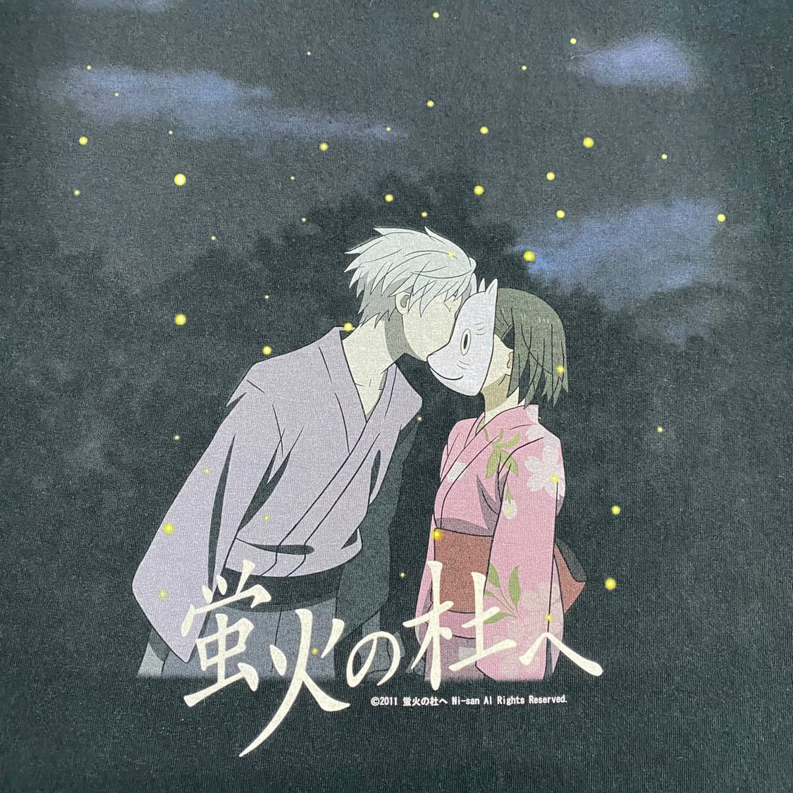 반딧불이의 숲으로 부틀렉 애니메이션 티셔츠 상품이미지5