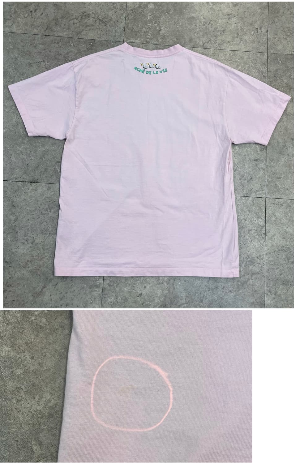 아크메드라비 반팔티 핑크 #csz4135 상품이미지8