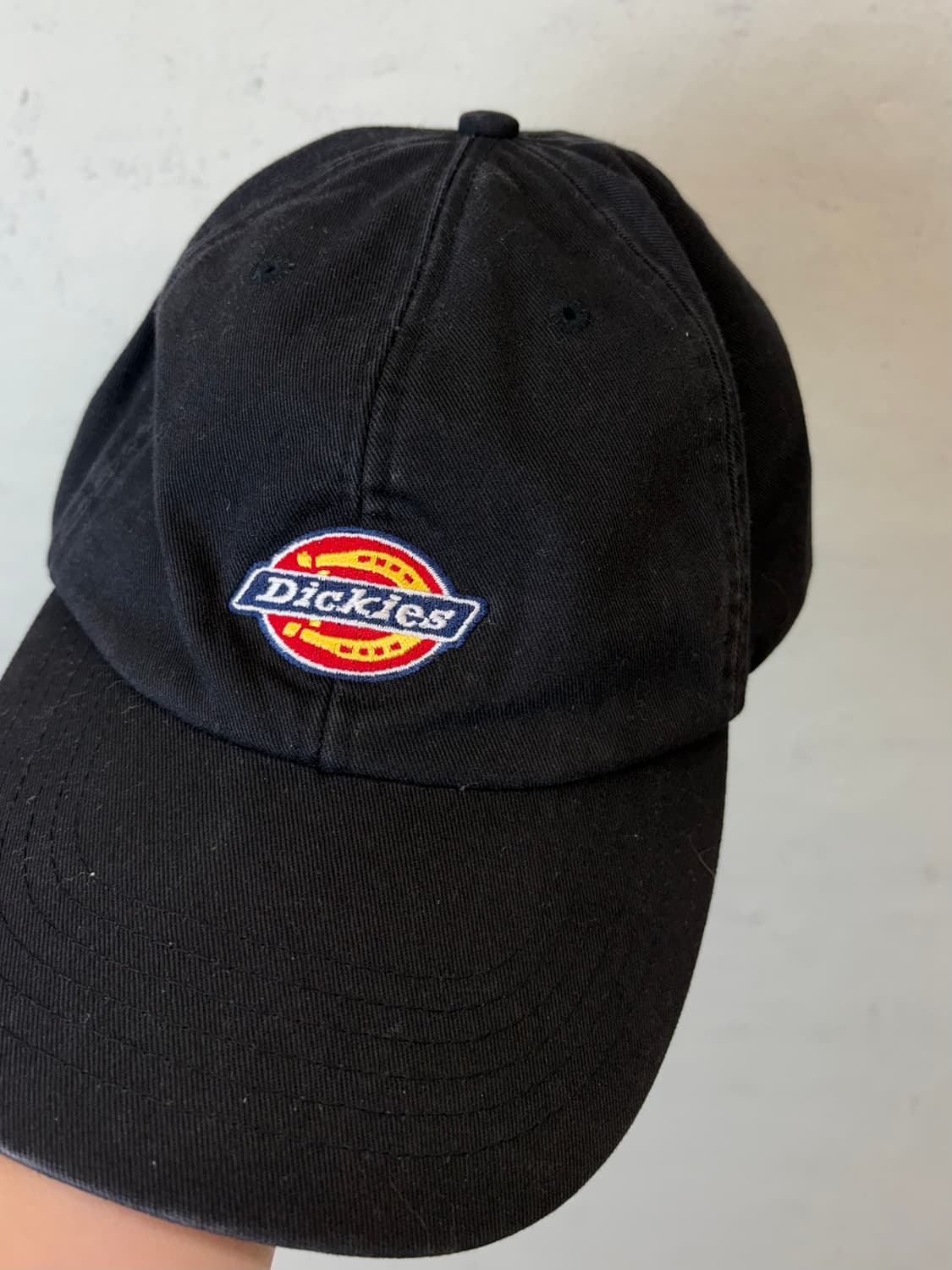 디키즈 빈티지 자수로고 볼캡 블랙 상품이미지2