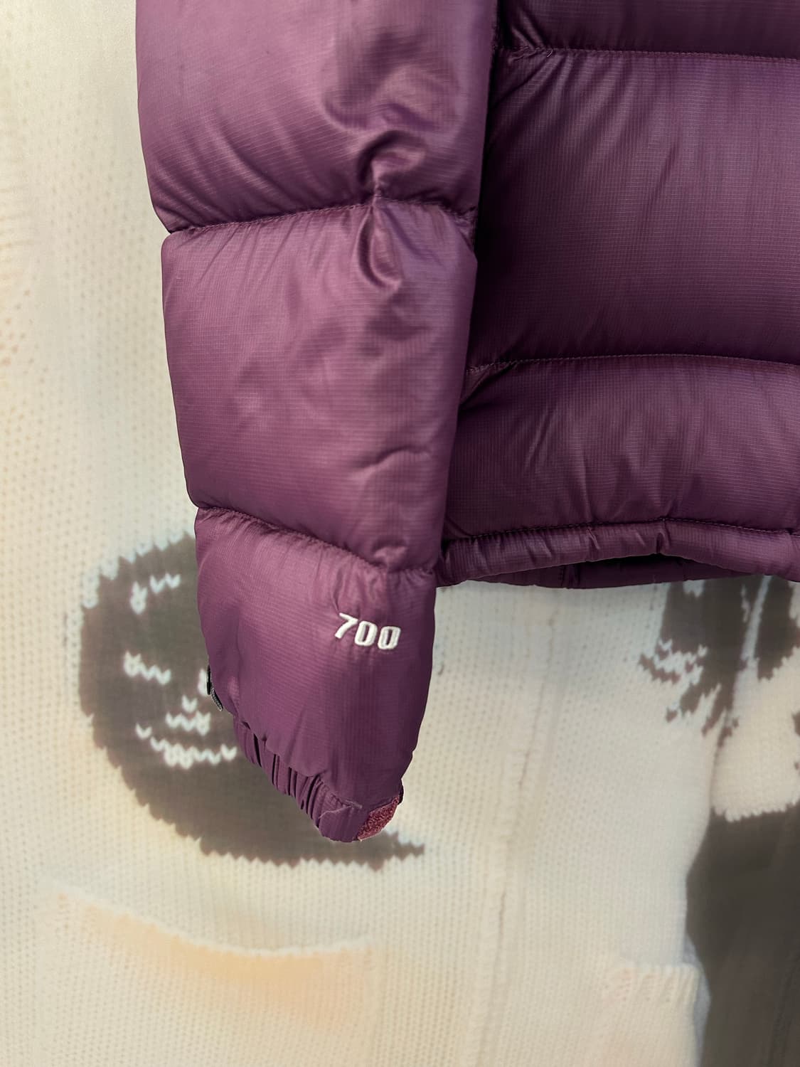 노스페이스 퍼플 700눕시패딩 상품이미지5