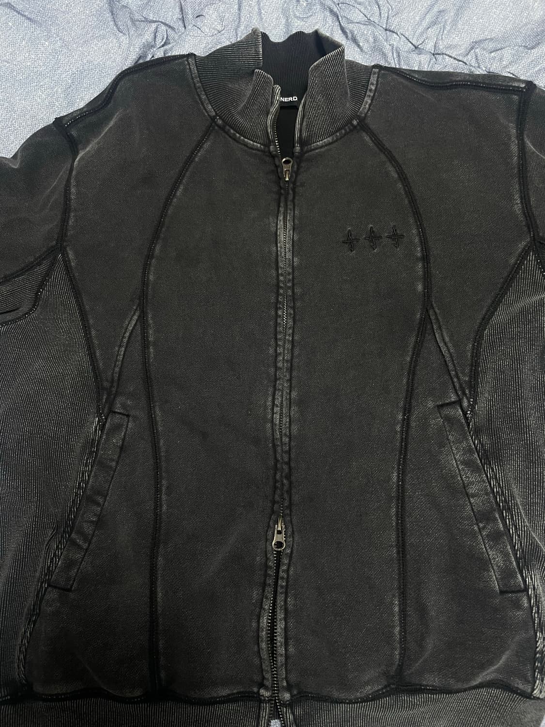 낫포너드 피그먼트 풀집업 상품이미지1