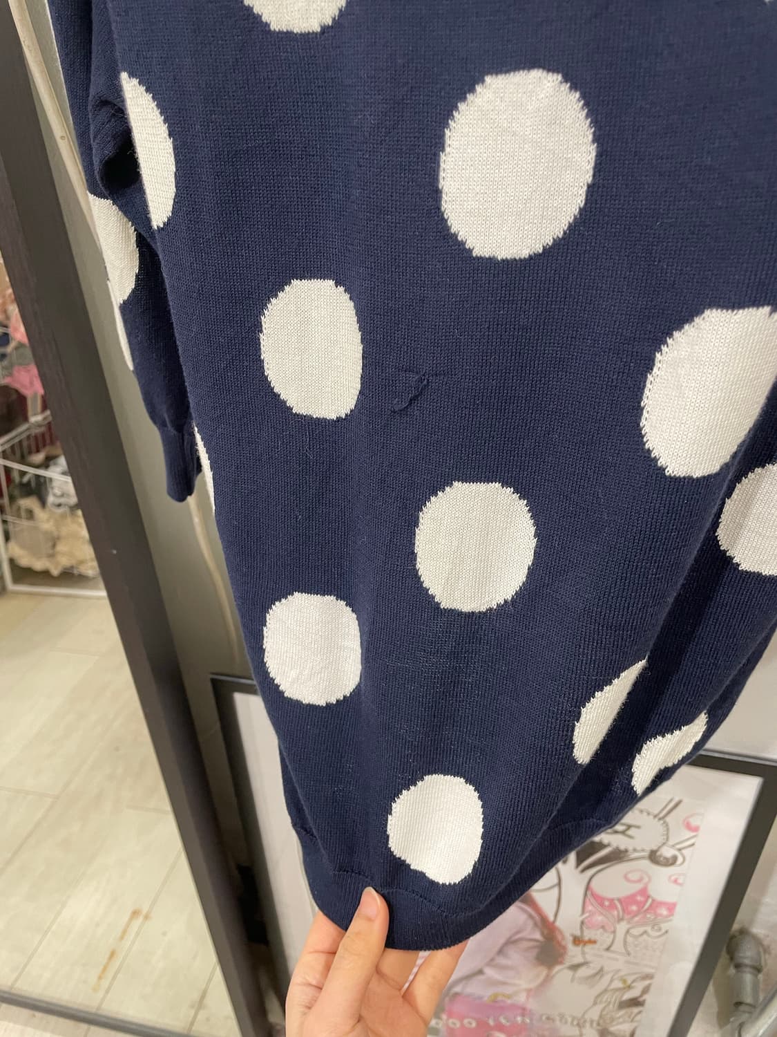 Andre Maurice dot cardigan 상품이미지9