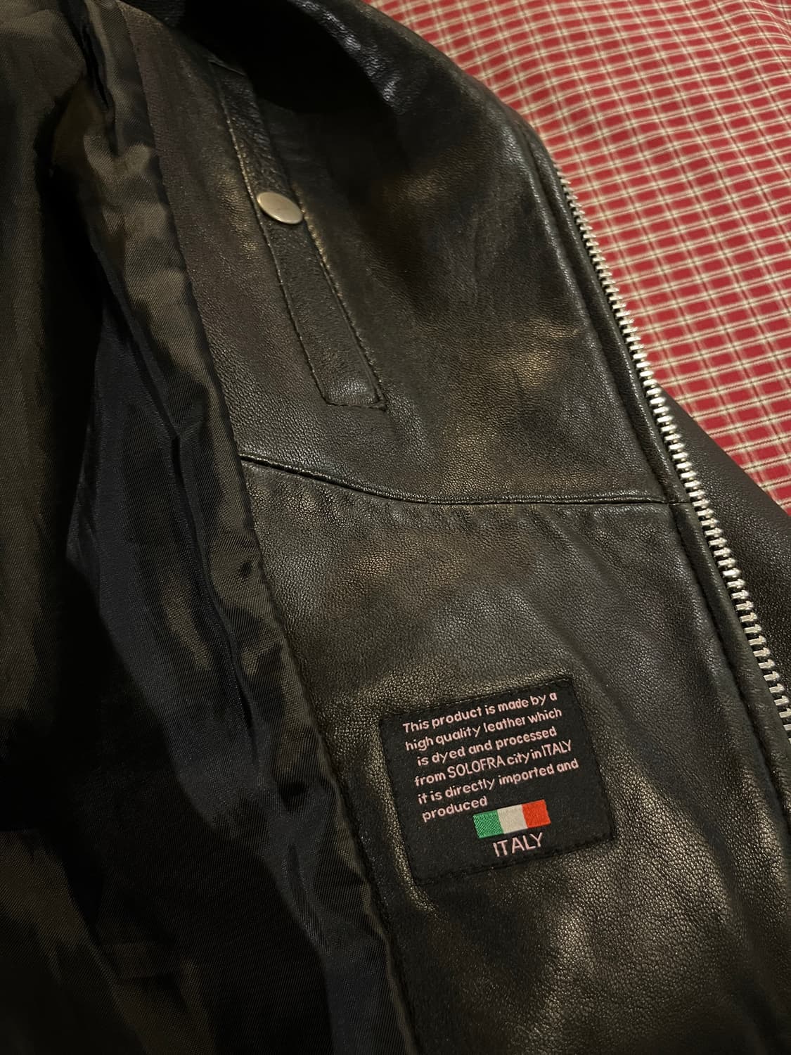 이태리제 양가죽 자켓 상품이미지8