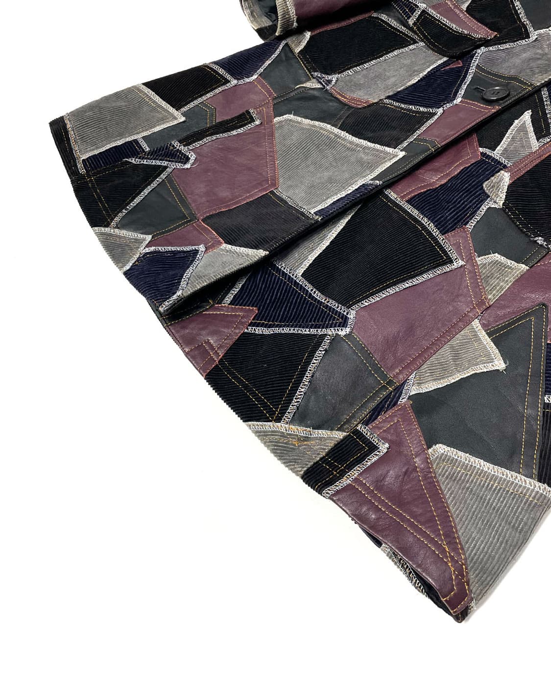 vintage 패치워크 롱 자켓 상품이미지4