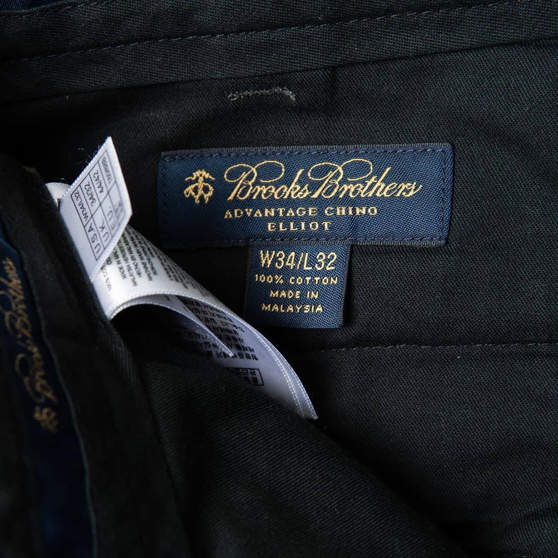 [34] 브룩스브라더스 코튼 트윌 투턱 치노팬츠 그레이 미사용 신품  상품이미지8