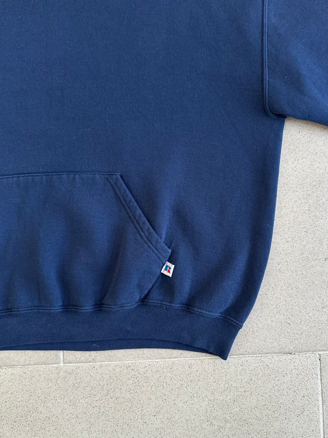 90s 빈티지 러셀 후드 네이비 XL 상품이미지3